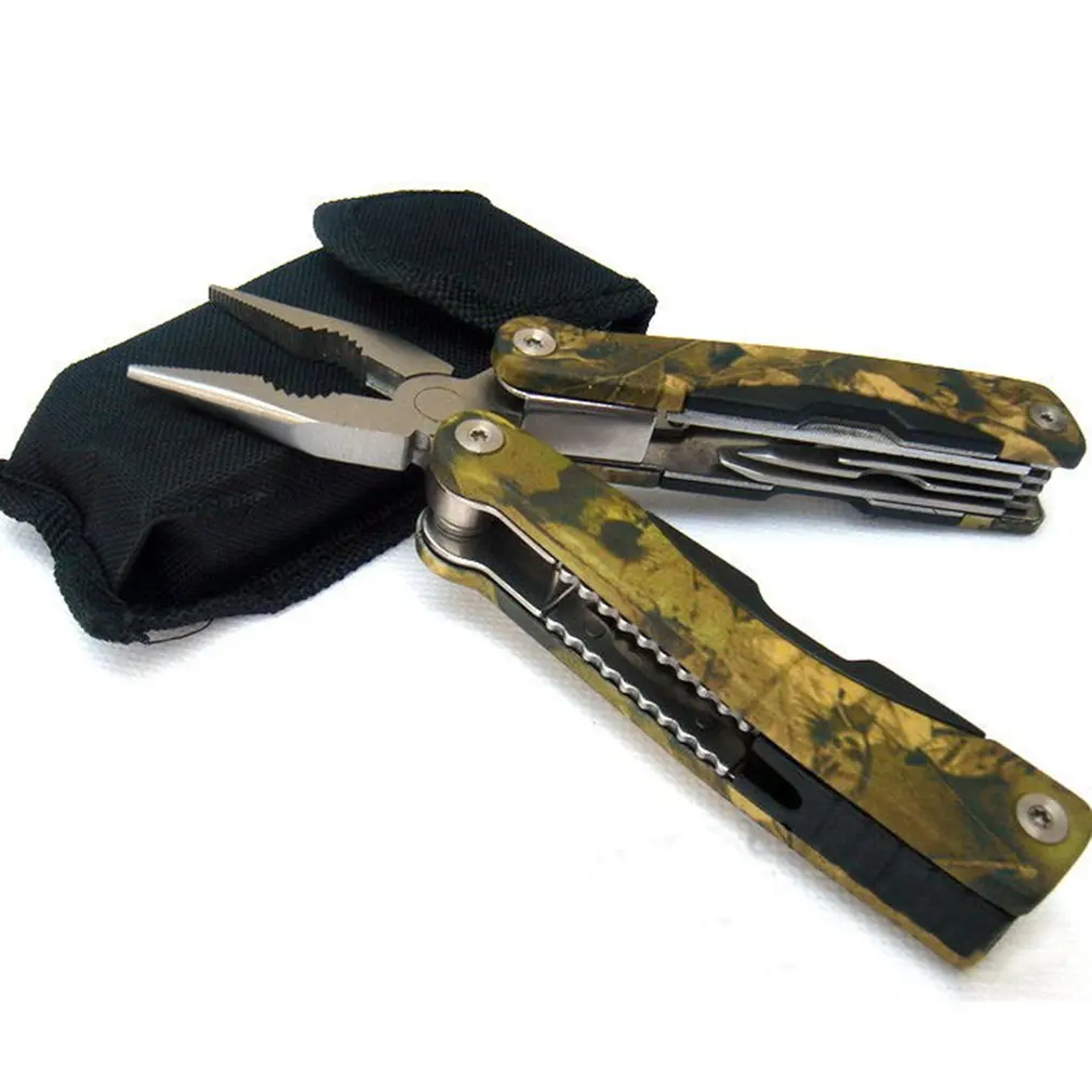 

Multifunction Stainless Steel Multi-tool Pocket Knife Pliers Folding Pliers Mini Portable Folding Pliers