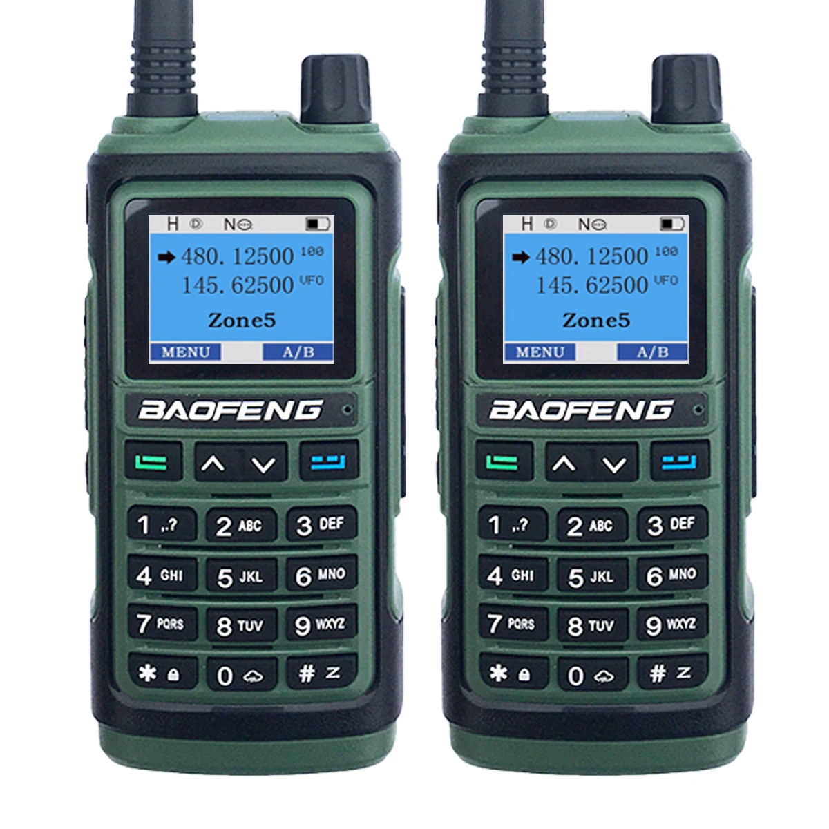 baofeng walkie talkie long range portable station fm 2 pcs included powerful hunting ham two way radio Wireless set receiver