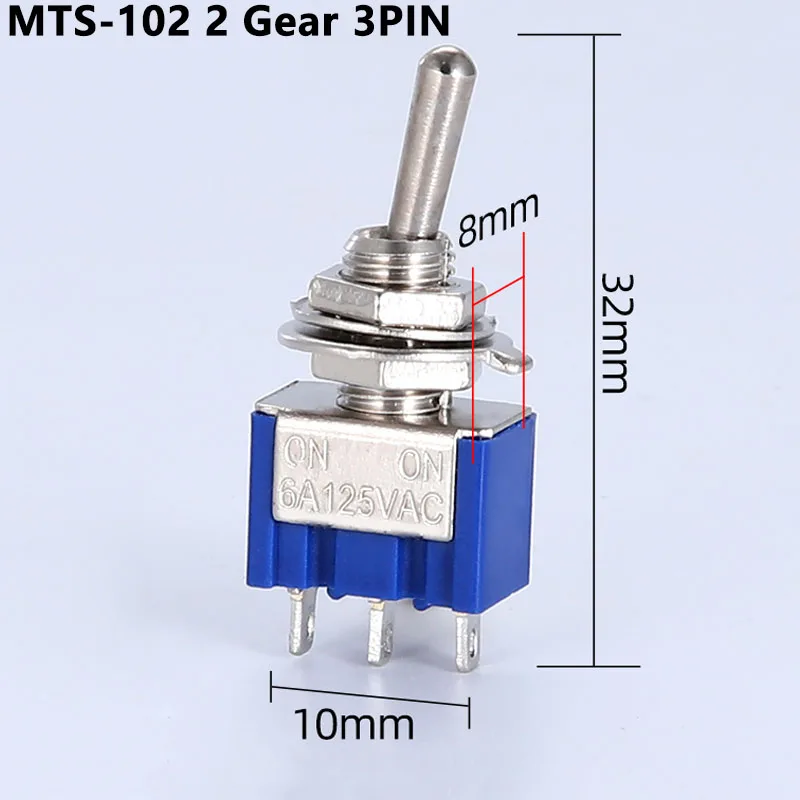 

Миниатюрные переключатели MTS-302 и MTS-403