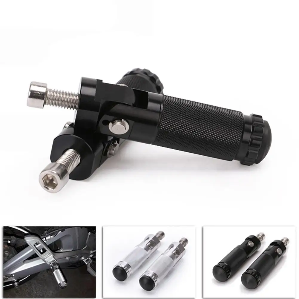 

2pcs Motorcycle Folding Footrests Footpegs CNC Aluminum Universal Foot Rests Pegs Rear Pedals Set Modified Motorcycles parts
