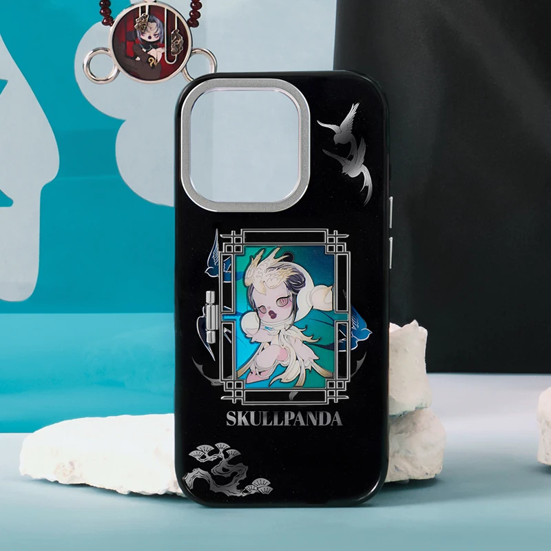 Фото Чехол для телефона POP MART SKULLPANDA The Mirage Series для iPhone 16 Pro/16 Pro Max №4