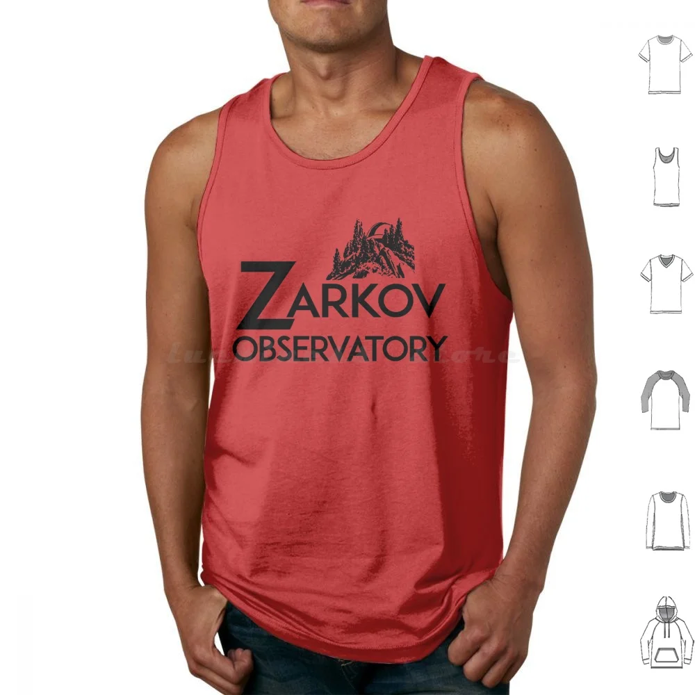 

Zarkov Observatory Tank Tops Print Cotton Gordon Flash Blessed Brian Zarkov Dale Observatory Ted Sam Jones