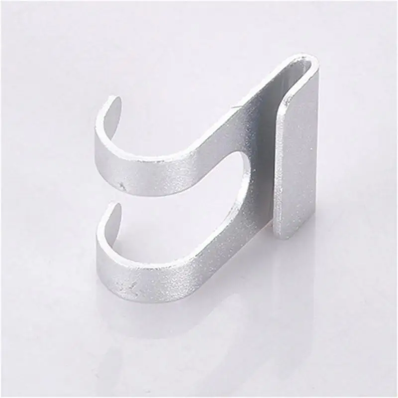 Алюминиевый крючок Универсальный настенный для душевой стеклянной двери крючки