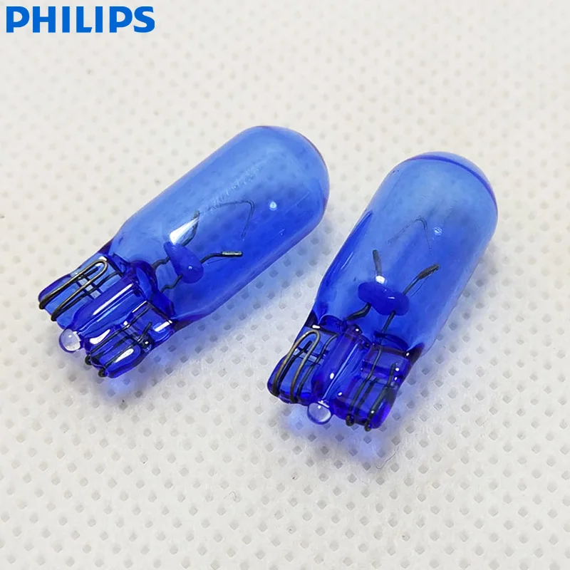 Фото Philips WhiteVision W5W T10 Внутреннее освещение автомобиля 5 Вт 4000 К Белые оригинальные лампы для чтения номерных знаков д... №2