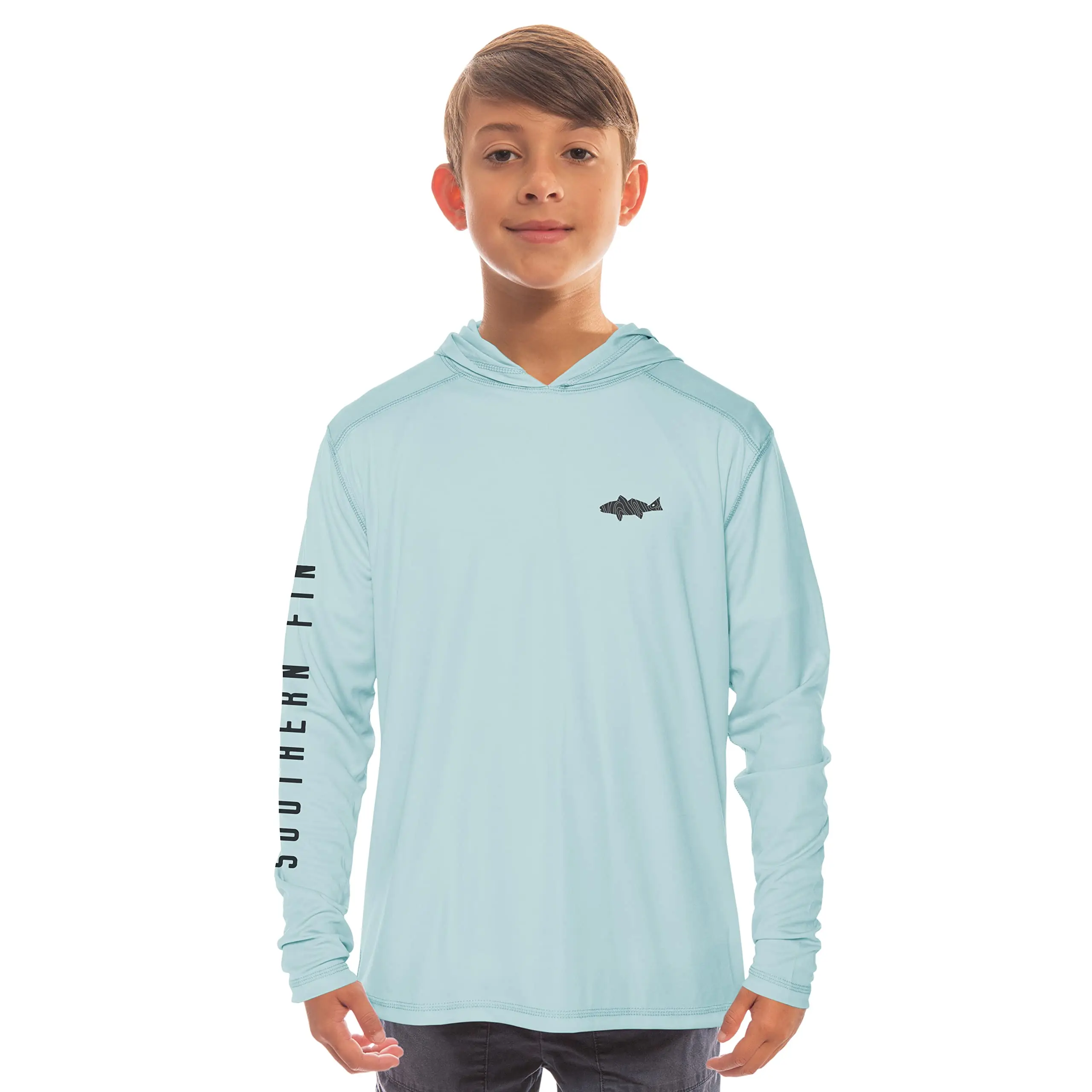 Boys long sleeve fishing shirt Clearance