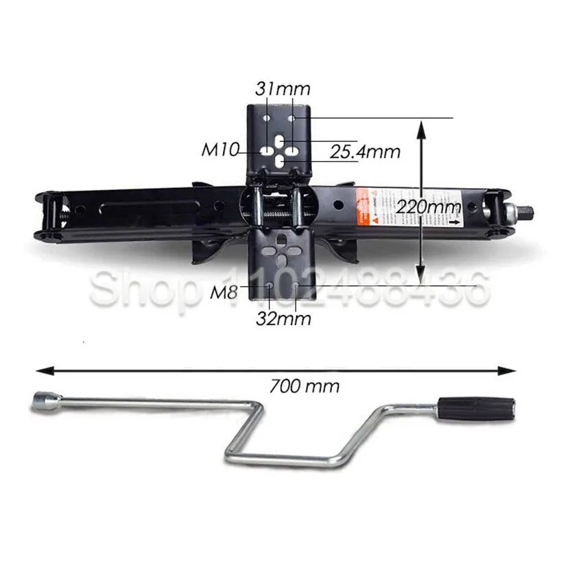 2 шт. 5000 фунтов ножничные выравнивающие домкраты для кемпера стабилизатор