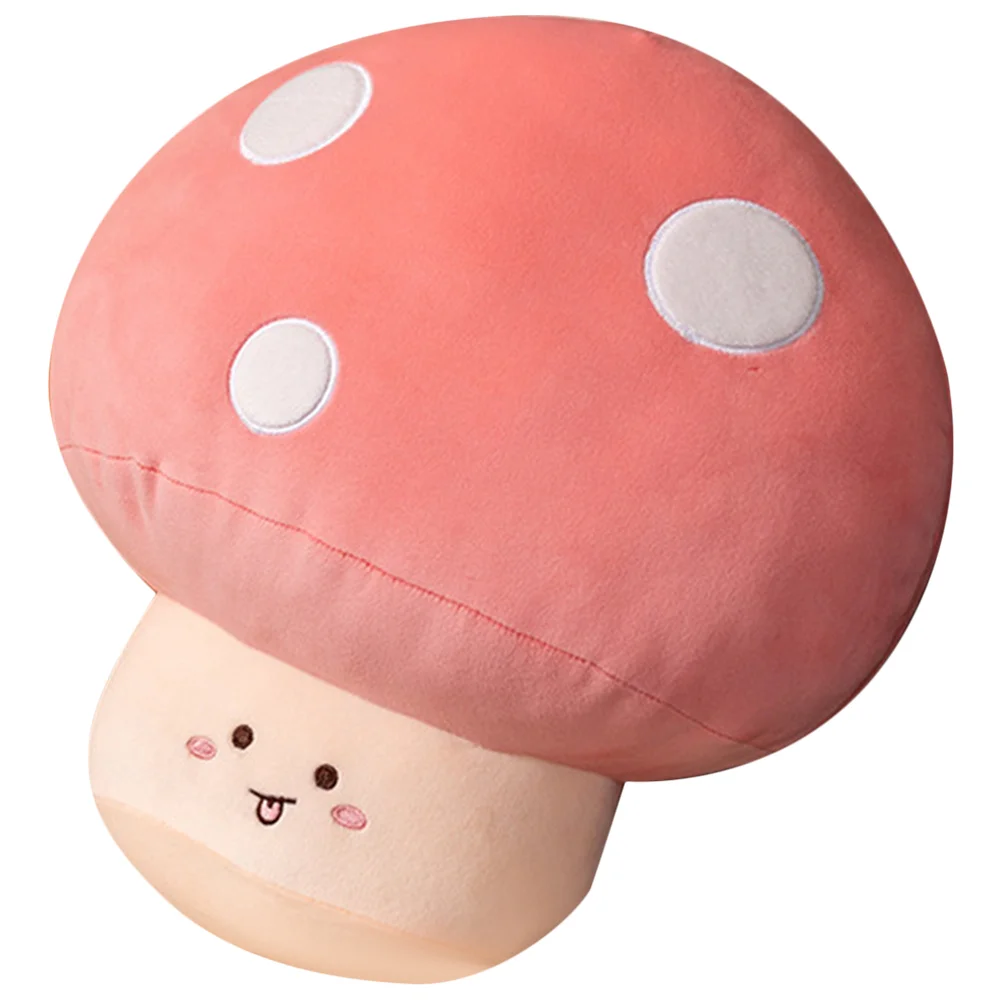 

Mushroom Plush Toy Decor Items Home Cartoon Stuffed Pillow Pp Cotton Decoration Office Household