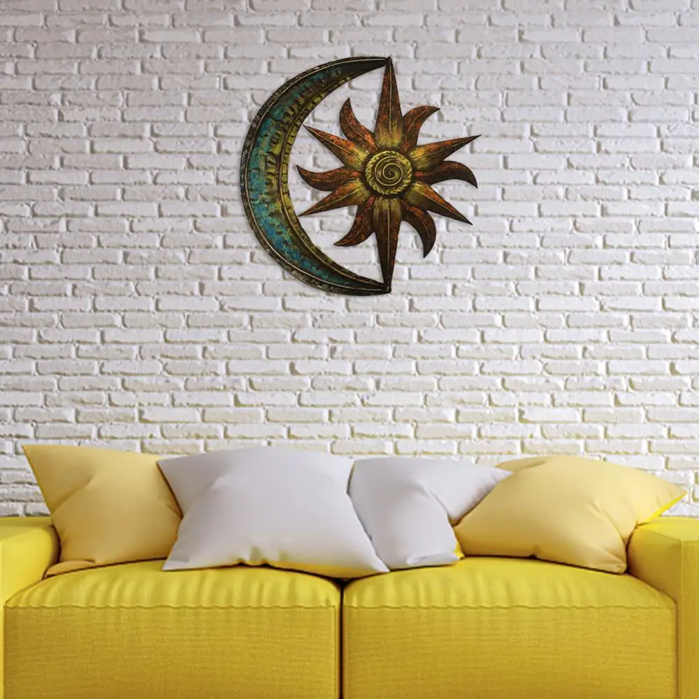 

Железный художественный висячий художественный декор, уличное металлическое украшение, праздничное украшение, небесный тематический орнамент, элегантное творчество