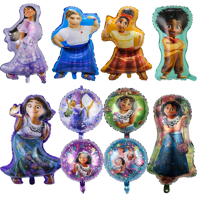 Шары в стиле Disney, шары Mirabel Isabella Luisa dolors, украшения для вечерние ринки, подарок для девочек, детские игрушки, для дня рождения, вечевечерние НК...
