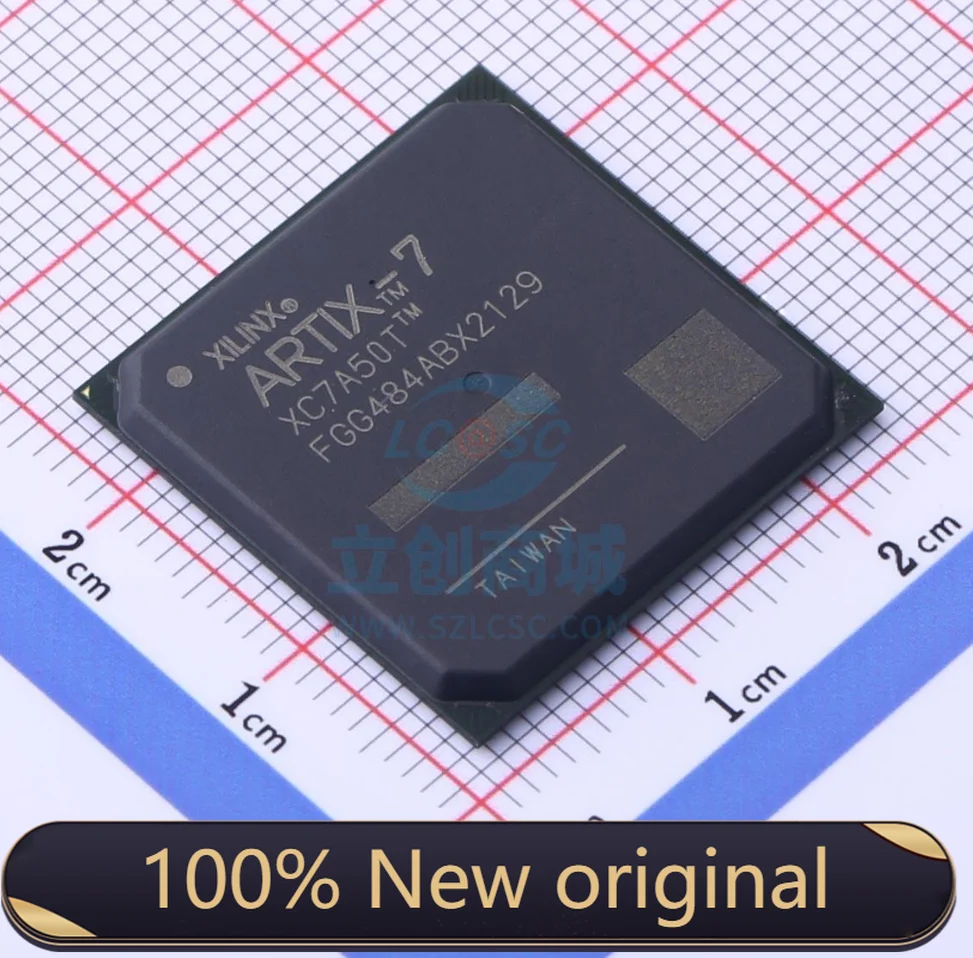 100% New Original XC7A50T-1FGG484I Package BGA-484 New Original Genuine Programmable Logic Device (CPLD/FPGA) IC Chip