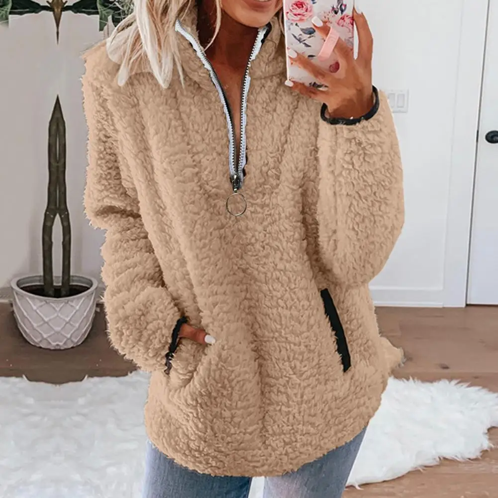 

Women Sweatshirt Thick Lady Sweatshirt Simple Style Lady Sweatshirt