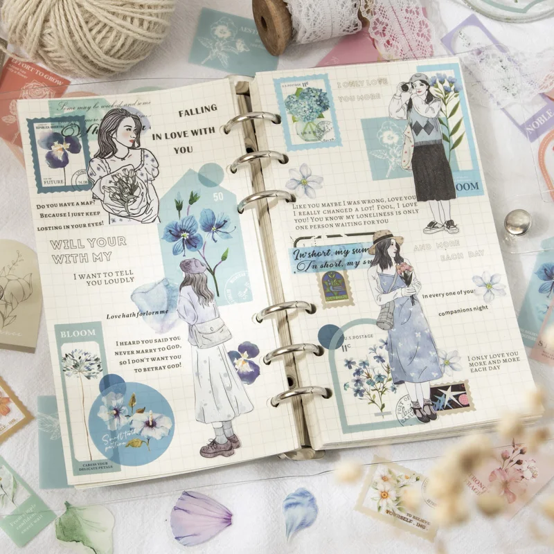 Набор наклеек leaffei для скрапбукинга флора и фауна 45 шт даниил родионов тревожная фауна