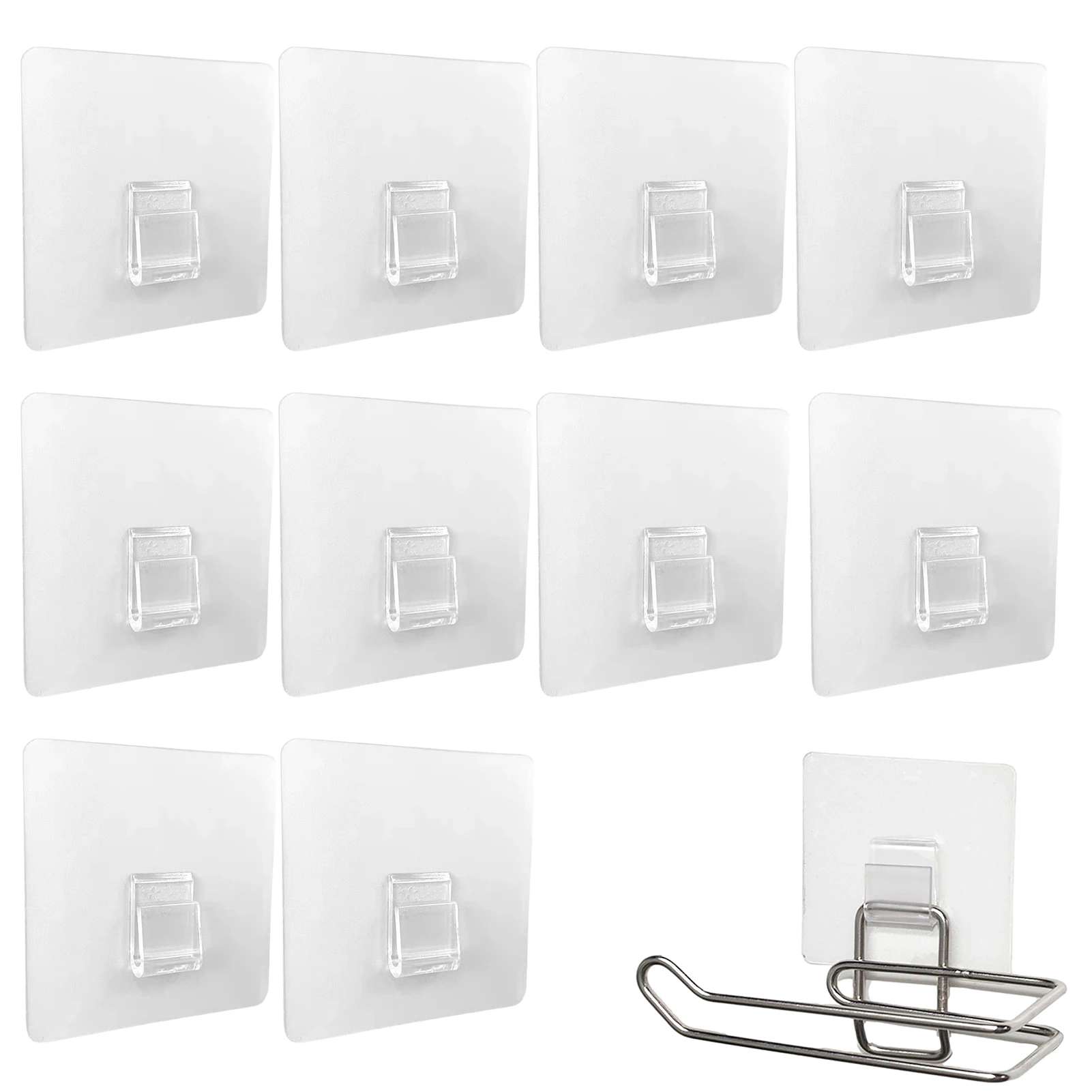 

10pcs Car Floor Mat Clips Universal Adhesive Hook Car Floor Mat Clips Self-Adhesive Sticky Hooks Fixation Foot Stickers Clip For