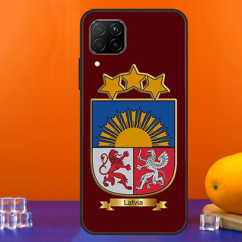 Фото Флаг Латвии для Huawei Nova 12s 12i 11i 5T 9 10 SE Y91 Y90 Y60 Y70 Y72 Y61 P60 Pro P20 P40 P30 Lite Case №4
