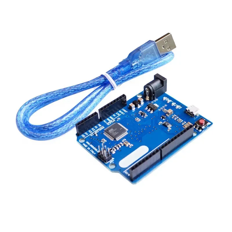 Оригинальная макетная плата микроконтроллера Atmega32u4 с USB-кабелем, совместимая с стартовым комплектом Arduino DIY (art.: 3920d02cb8d32) - 3920d02cb8d32