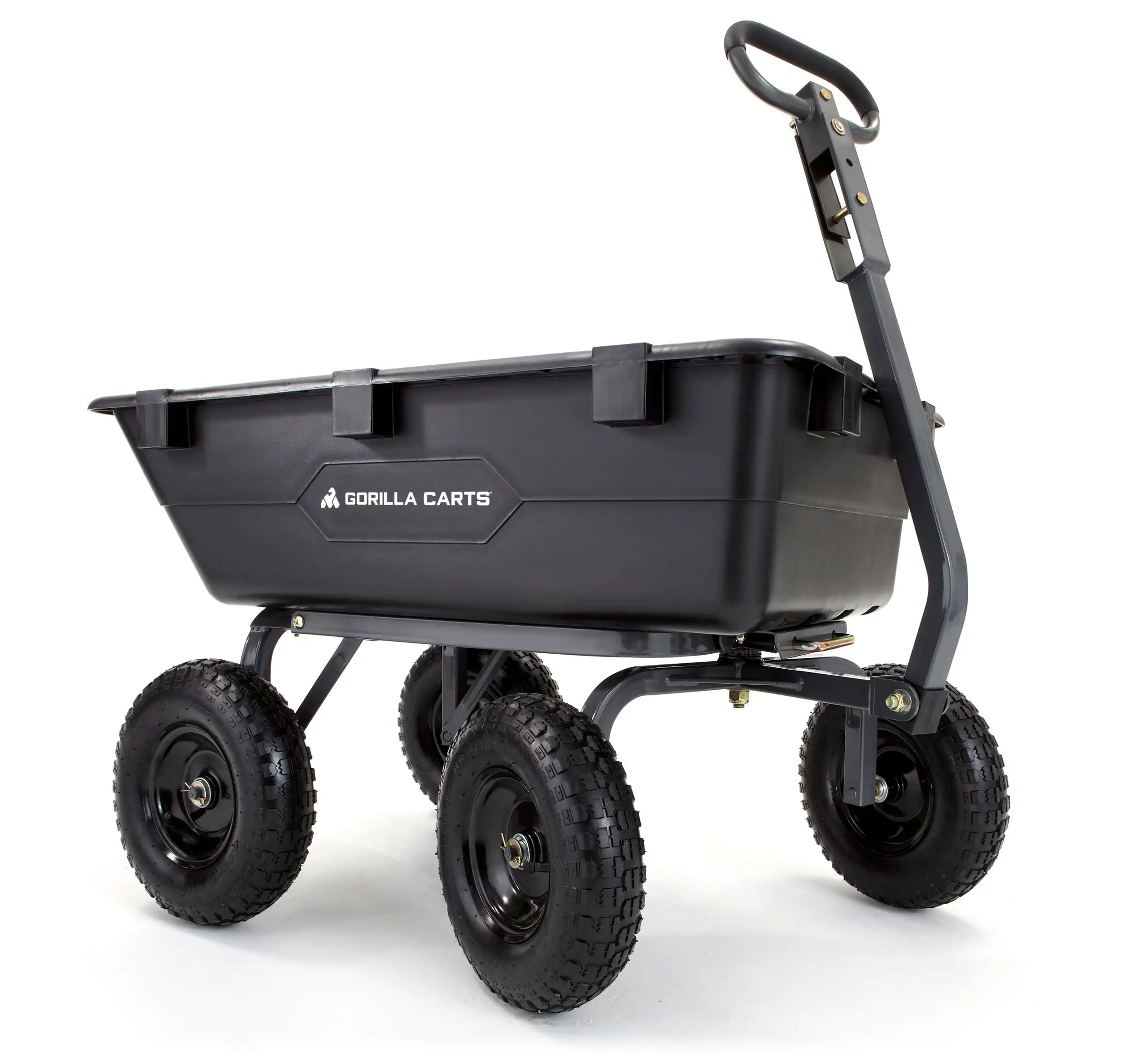 

Carts GOR6PS 1200-lb. Heavy-Duty Poly Dump Cart, 13" Tires