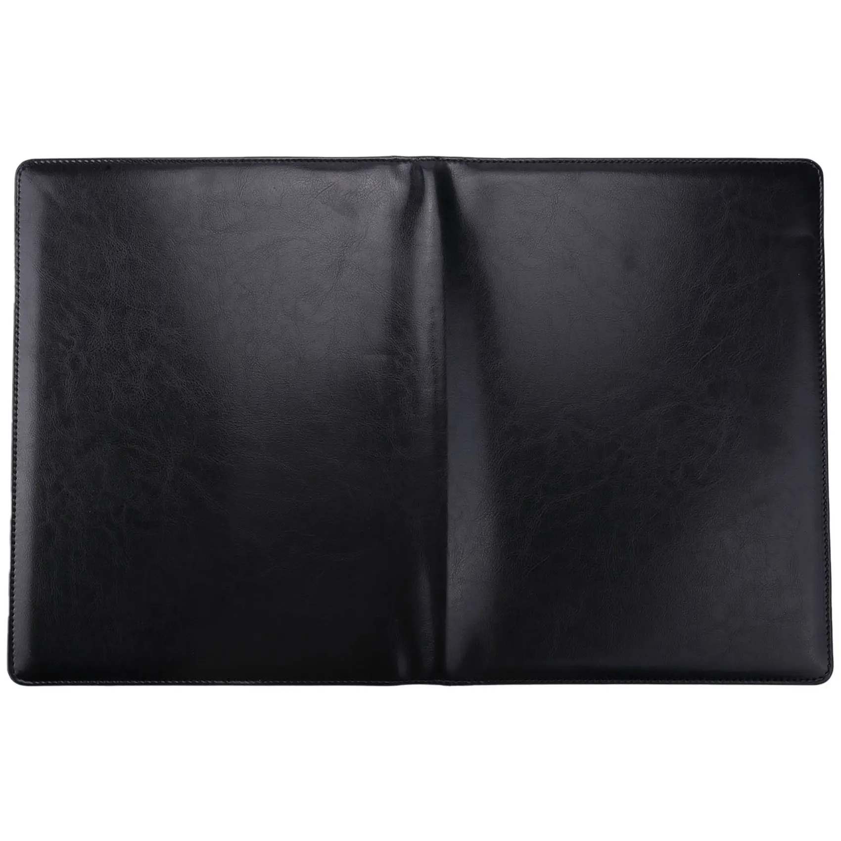

A4 Clipboard Multi-Function Filling Products Folder for Documents School Office Supplies Organizer Leather Portfolio,Black 2 Pcs