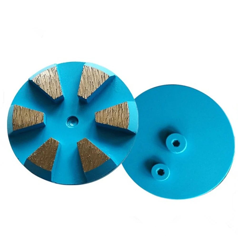 9 шт. алмазные шлифовальные накладки для бетона 3 дюйма 6 сегментов |