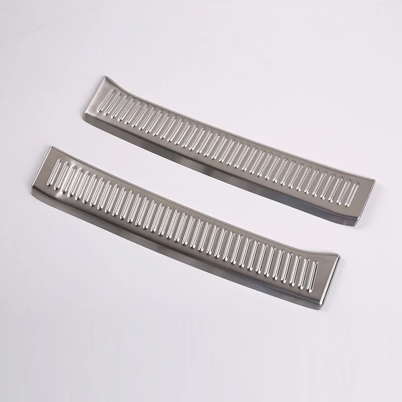

For Mercedes Benz B Class B200 W247 2020 Car Stainless Steel Built-In Bumper Back Guard Trim Accessories