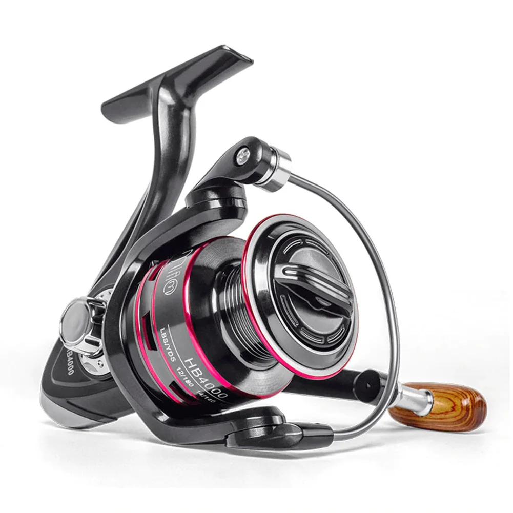 

Fishing Reel HE1000-6000 Spinning Reel 10KG Max Drag With Metal/Plastic Spool Saltwater Reel Fishing Accessories Tools