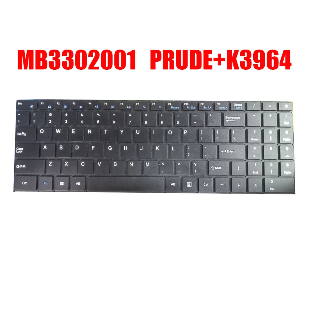 Клавиатура для ноутбука MB3302001 PRUDE + K3964 PRUDE-K3964 английская американская черная без