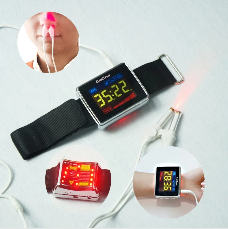 Наручные часы с лазерной физиотерапией LLLT устройство для лечения диабета