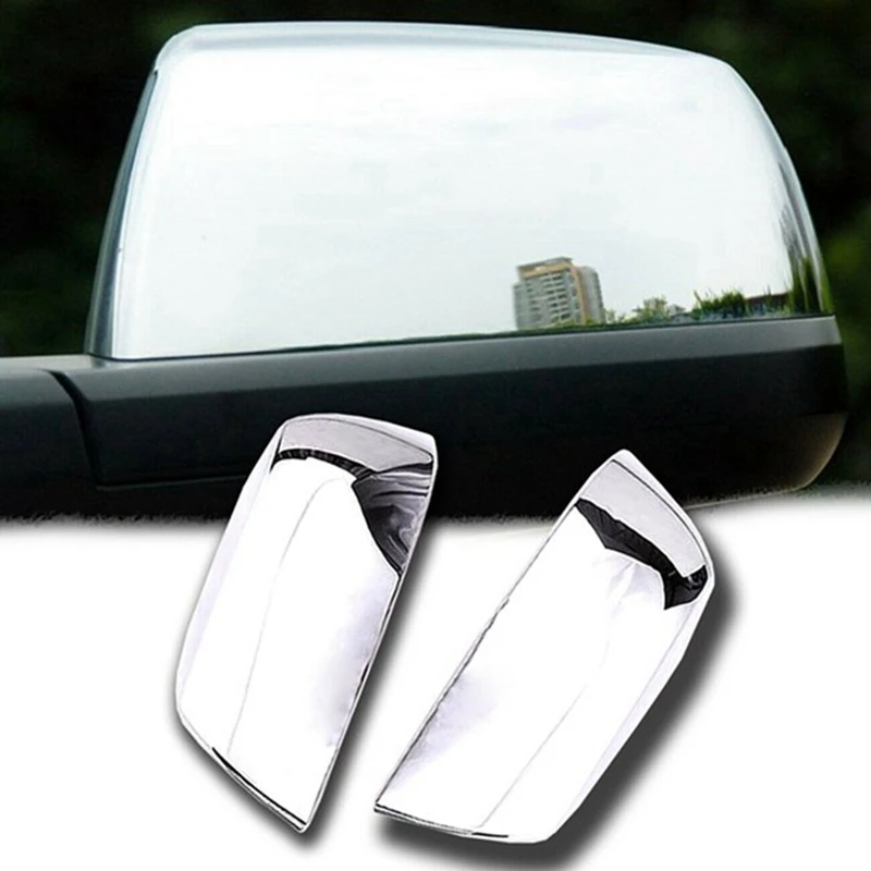 Chrome ABS Car Side Rearview Mirror Cover Trim For Toyota- Sequoia 2007-2020