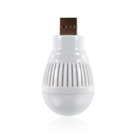 newest mini usb led light usb extension cable portable 5v 5w energy saving ball lamp bulb for laptop usb socket