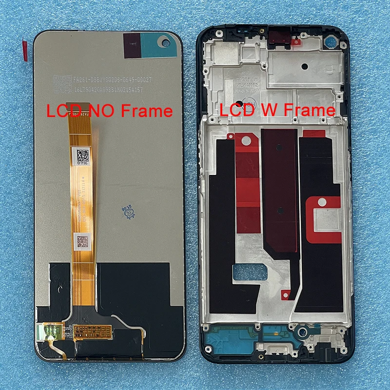 

Original 6.5 For Oppo A54 5G CPH2195 LCD Display Screen Frame Touch Panel Digitizer For Oppo A54 5G Repair LCD Replacement