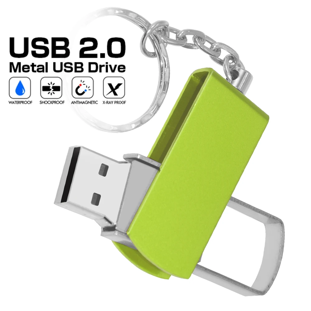 

Металлический USB-флеш-накопитель, 4 ГБ, 8 ГБ, 16 ГБ, 32 ГБ, 64 ГБ