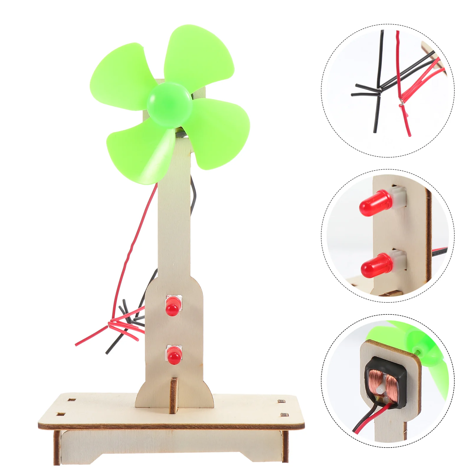 

Generator Model Windmill Toys Science Toy Educational Kit Experiment Teaching Made Hand Motor Experience Building School Solar
