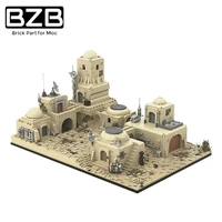 bzb moc 52200 interstellar space combat building series universe house building block model children diy birthday gifts toys