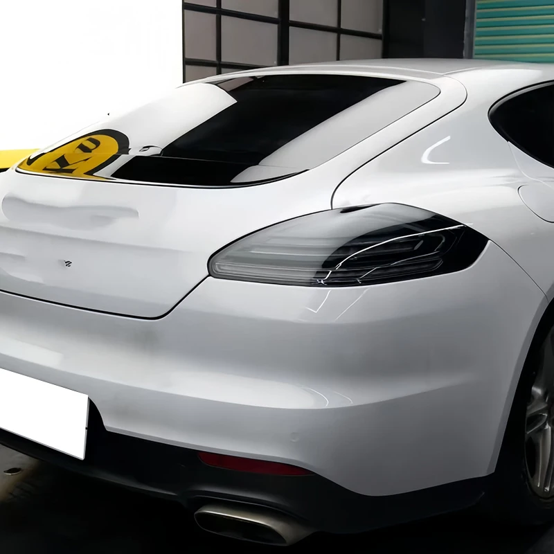 Фото Черные светодиодные задние фонари Smo-ked для Porsche Panamera 970.2 2014-2016, комплект задних фонарей в стиле GTS, замена. №5