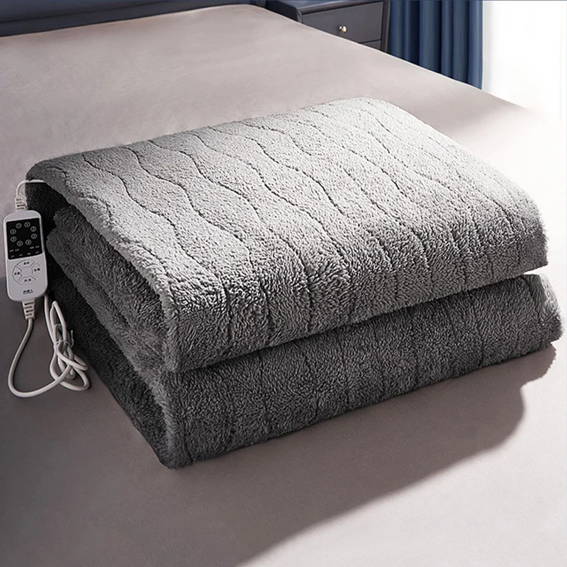 

Warm Heated Electric Blanket Winter Bed Weighted Space Heater Electric Blanket Shawl Scarf Couverture Chauffante Heating Pad