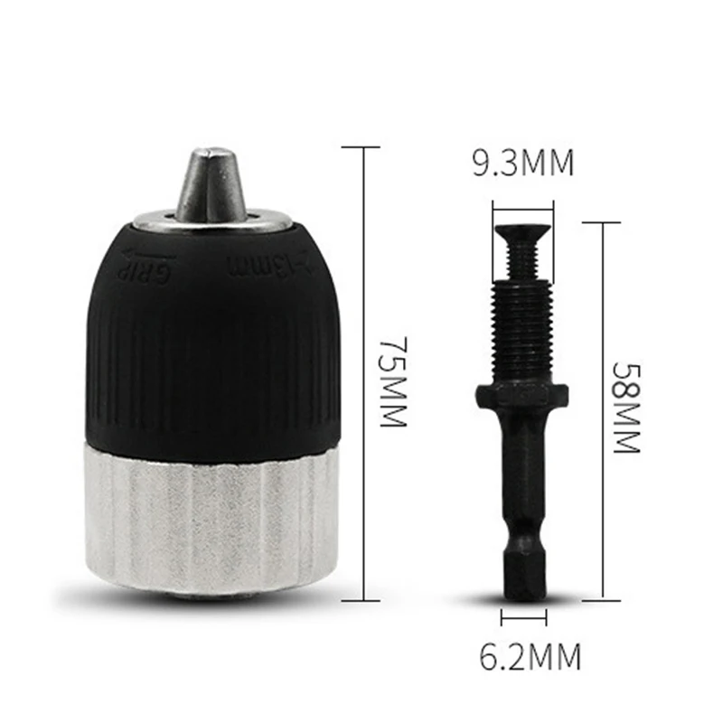 

Самоблокирующийся патрон для ударного ключа 2-13 мм