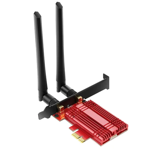 Wi-Fi 6E AX3000Mbps PCIe Wi-Fi карта для ПК с Bluetooth 5,2 802.11AX трехдиапазонная (2,4/5/6 ГГц) беспроводная Wi-Fi 6 карта со стандартом
