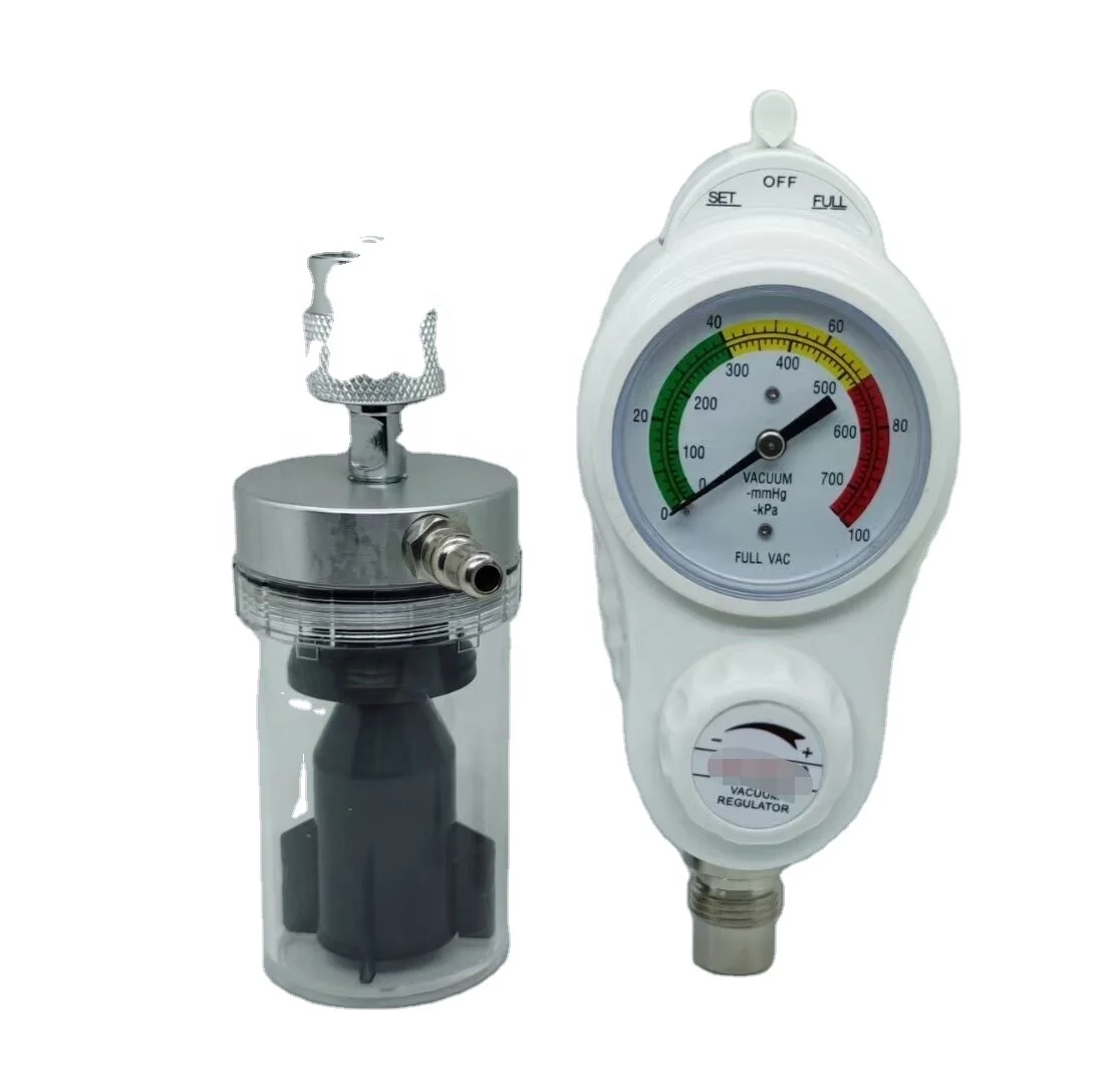 Enlarge DIN/BS standard Wall mounted medical vacuum regulator outfit with high quality
