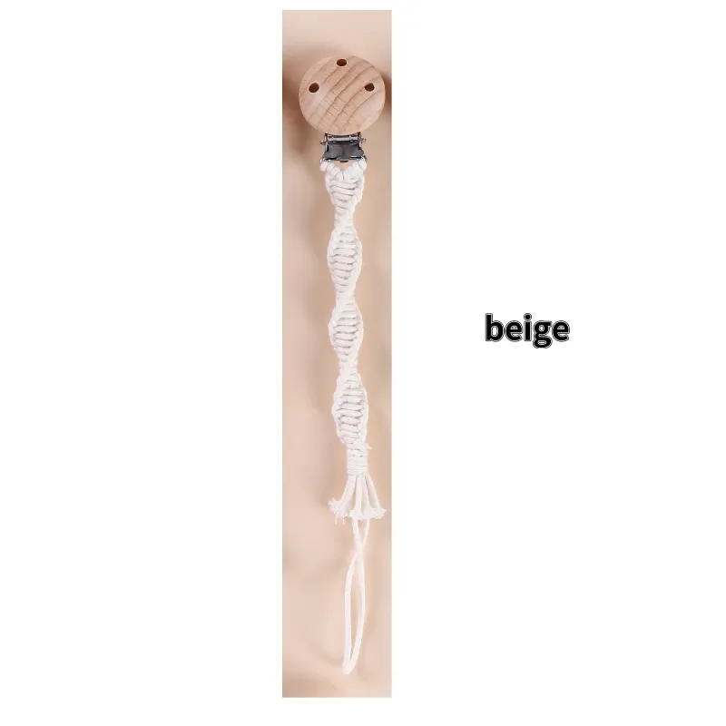 Зажим для соски-пустышки цепочка соски зажим из бука держатель пустышки ручной