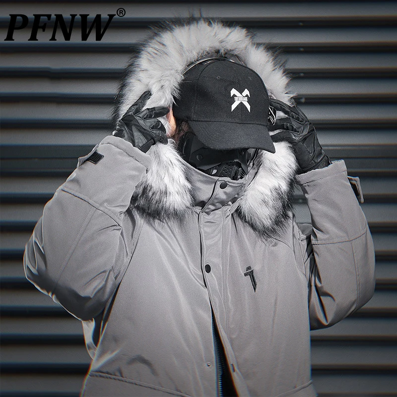 PFNW 2024 новая зимняя функциональная стильная хлопковая куртка с меховым