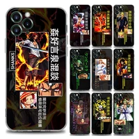 japanese anime luffy zoro clear phone case for iphone 11 12 13 pro max 7 8 se xr xs max 5 5s 6 6s plus soft silicone