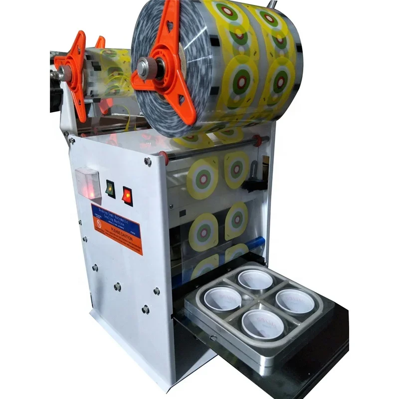 Запечатывающая машина Лотки Коробки тофу Упаковщик Автоматический упаковщик