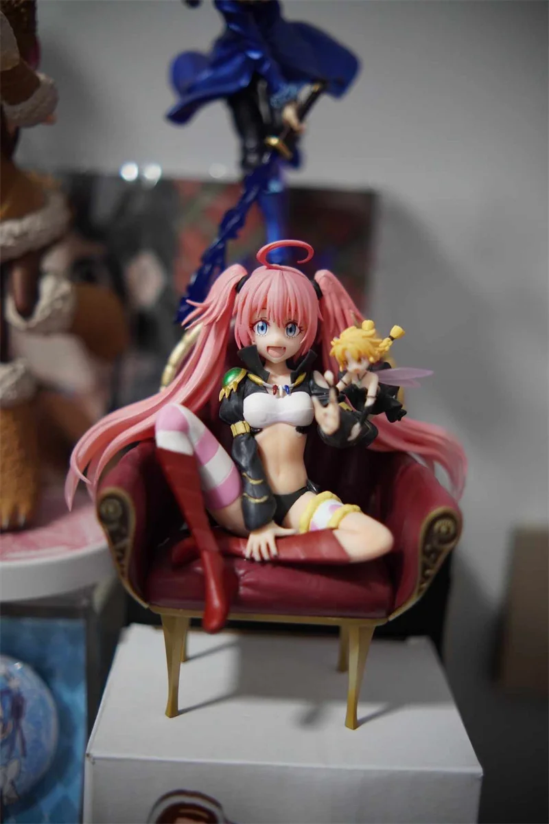 Оригинальная фигурка Bandai Rimuru Tempest милим Диабло из аниме I Time Get Reincarnated As A Slime модели