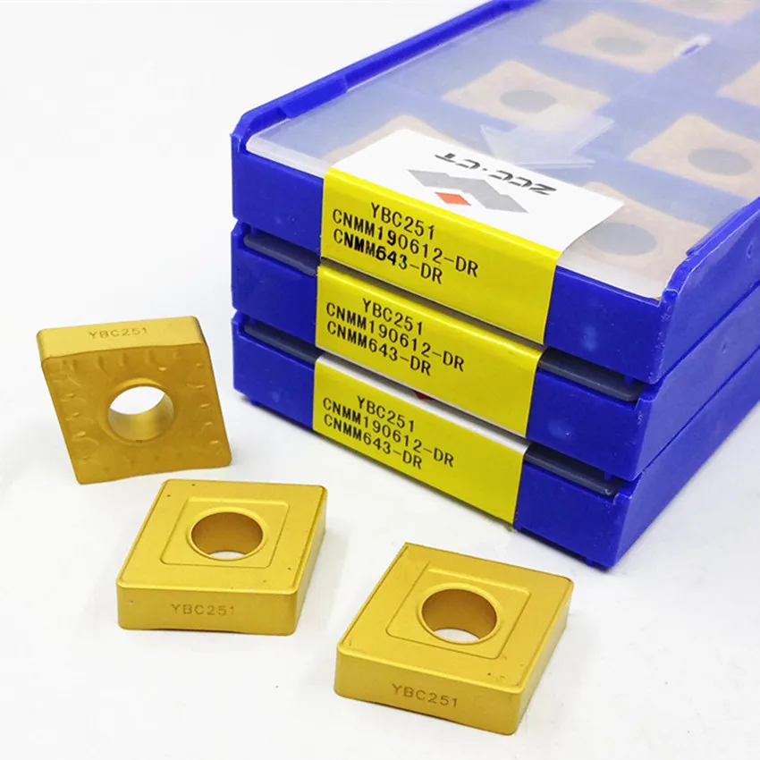 CNMM190612-DR YBC251/CNMM190616-DR YBC251/CNMM190612-DR YBC252/CNMM190616-DR YBC252 ZCC.CT CNC carbide inserts For Steel