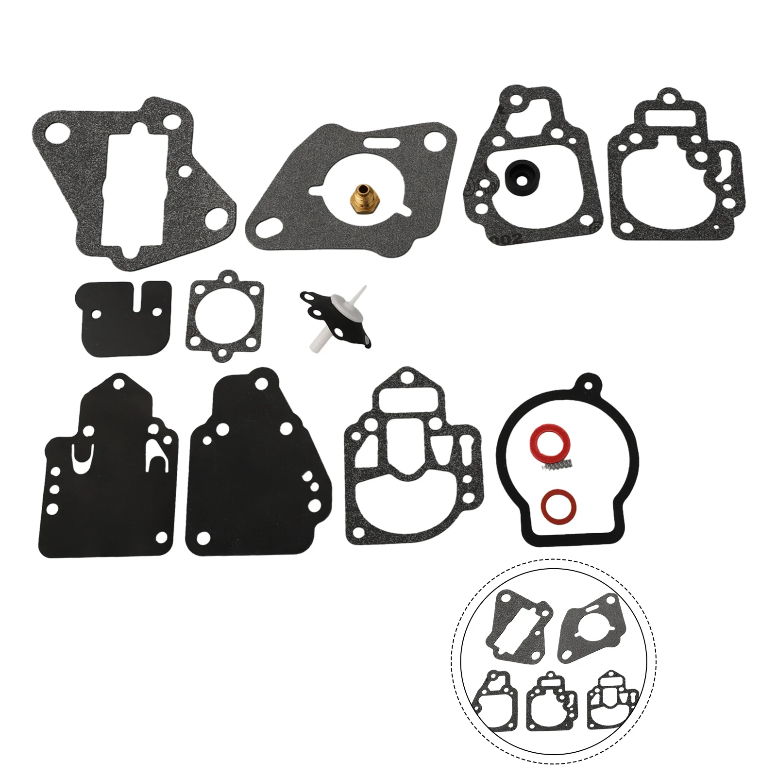 Ремкомплект автомобильного карбюратора (6 8 9 10 15 18 20 25) 1395-97611 18-7212 WMC Аксессуары