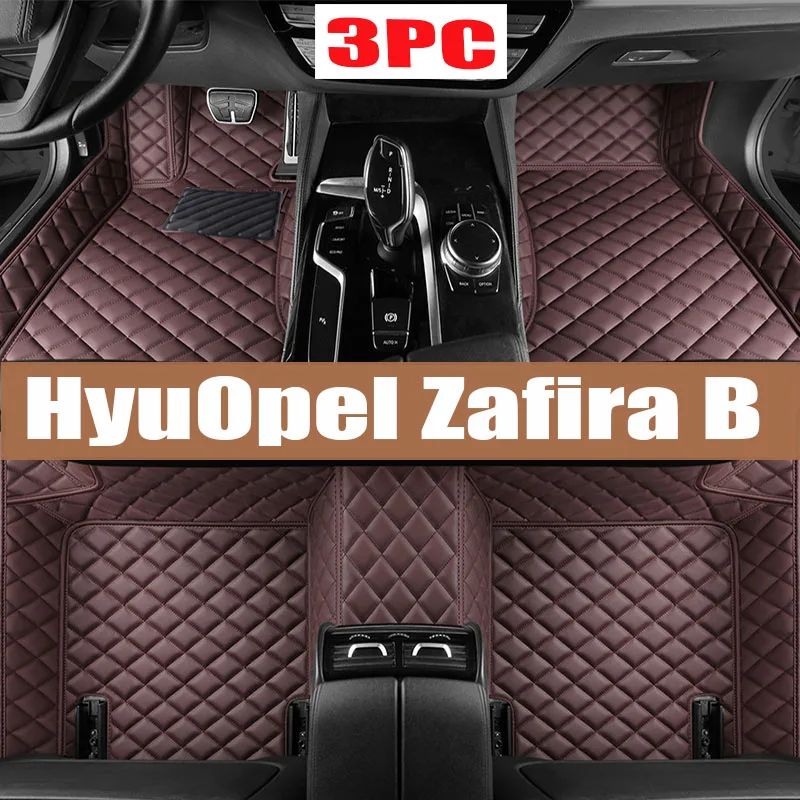 Car Mats For Opel Zafira B A05 2005~2014 7 Seater Floor Mat Accesorios Para Auto Tapis De Sol Accessories