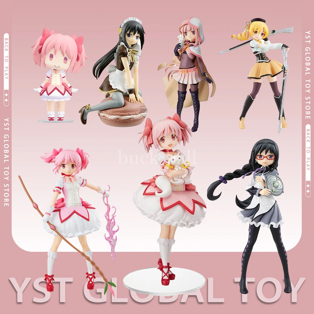 

Original Sega GSC Puella Magi Madoka Magica Figure Tamaki Iroha Anime Kawaii Kaname Madoka Figurine PVC Statue Model Toy Gifts