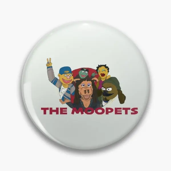 

Мягкая булавка для пуговиц The Moopets, подарок, Модная бижутерия, мультяшная одежда, милый воротник, креативная брошь для влюбленных, металлический значок для женщин, Забавный значок для шляпы