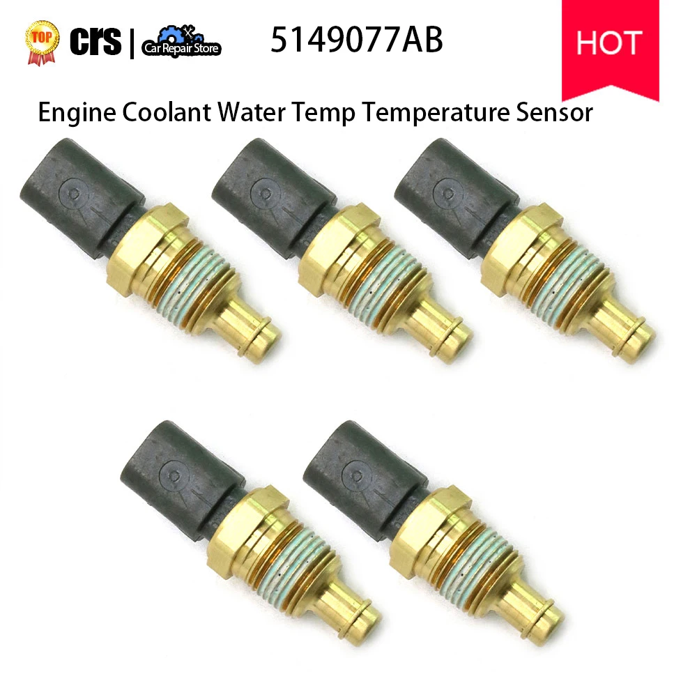 

5149077AB For Dodge Challenger Charger Ram 1500 Engine Coolant Water Temp Temperature Sensor For Jeep Grand Cherokee Wrangler