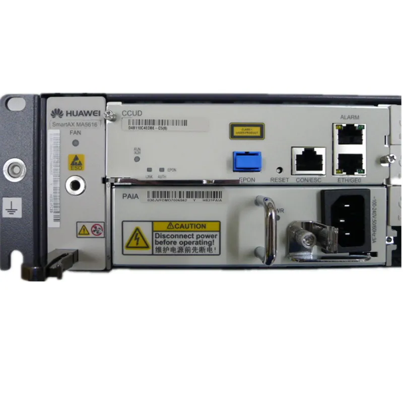 hua wei DSLAM MA5616 with control board CCUD and AC power PAIA | Fiber Optic Equipment