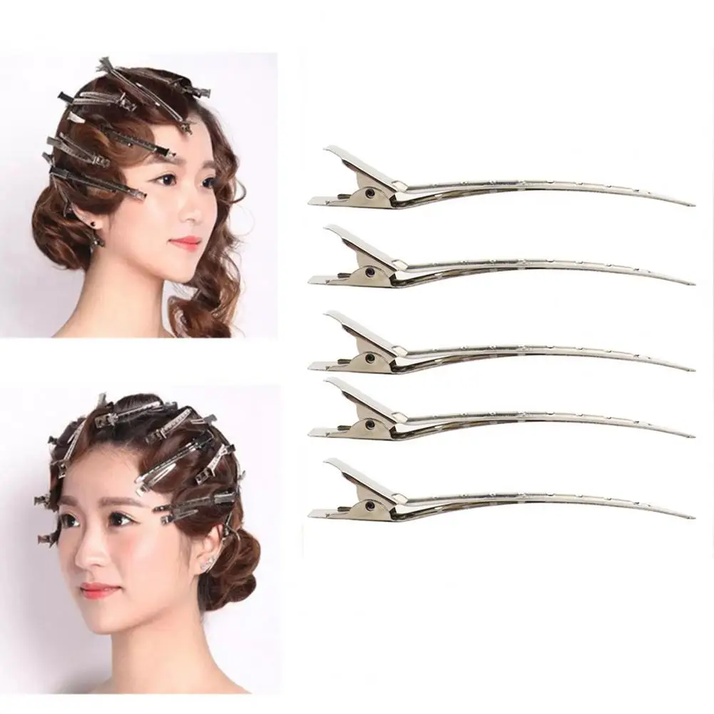 

20Pcs Convenient Plating Holes Hairdressing Sectioning Clips Clamps Hairdressing Sectioning Clips Reusable Hairdressing